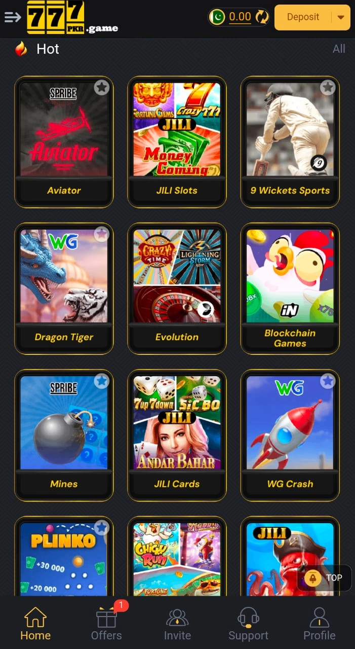 777pkr game