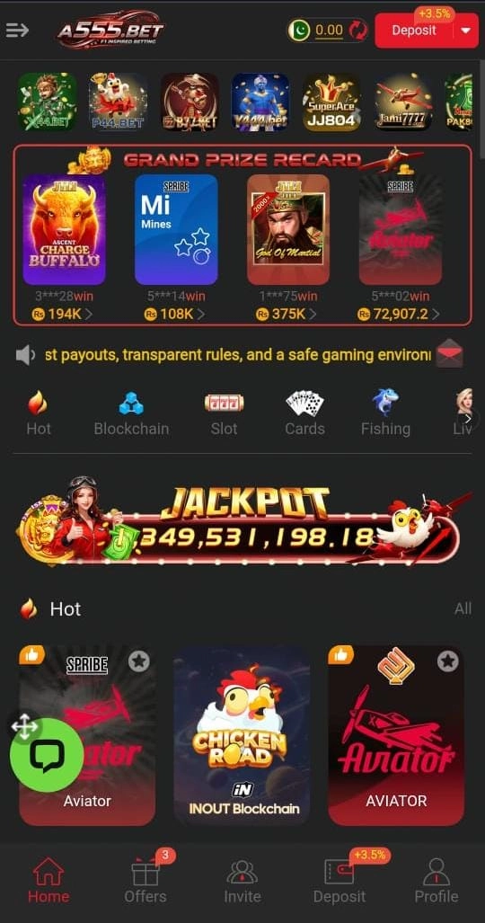 a555bet Game