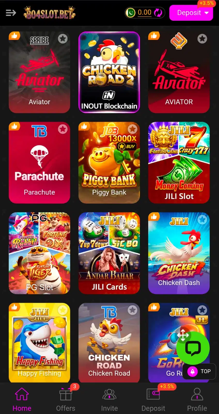804Slot Game