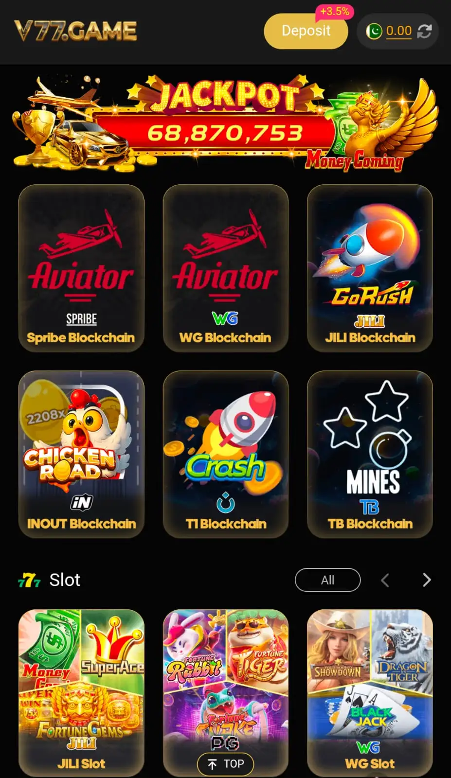 V77 Game