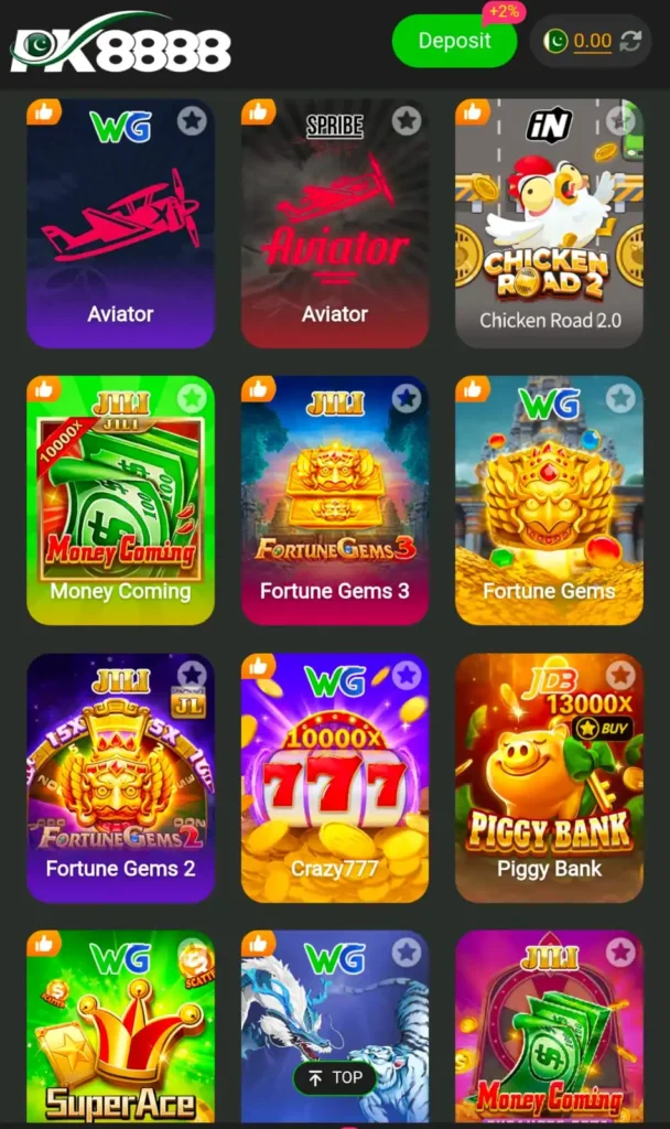 PK8888 Game