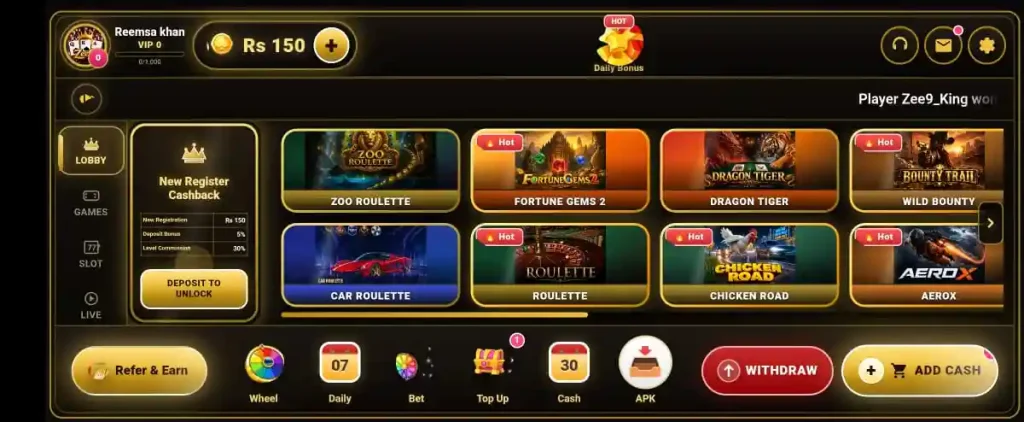 Zee9  Game 